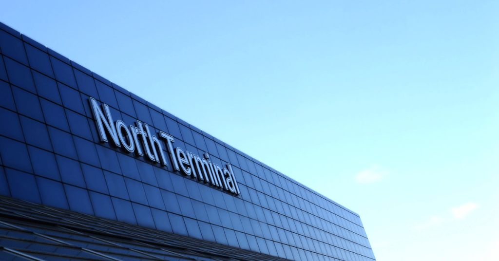 Gatwick airport North Terminal from outside