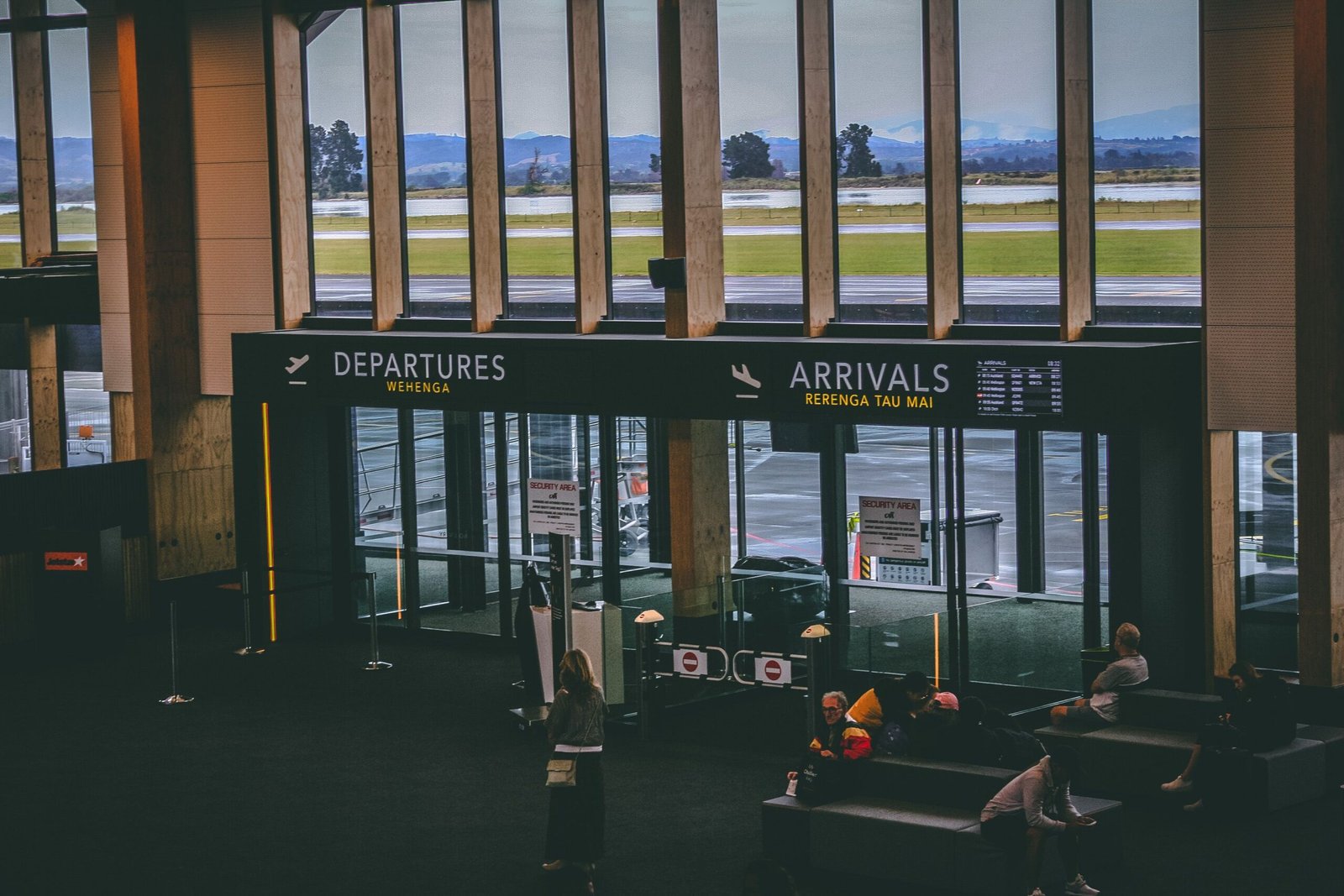 Passenger aircraft on the airport apron — Bexhill airport and cruise transfers